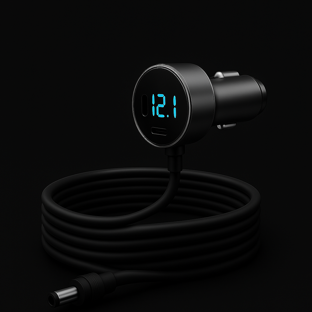 Cabo Starlink 3 em 1 com voltímetro 2M